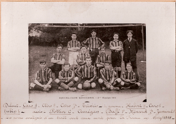 2eme équipe 1911
